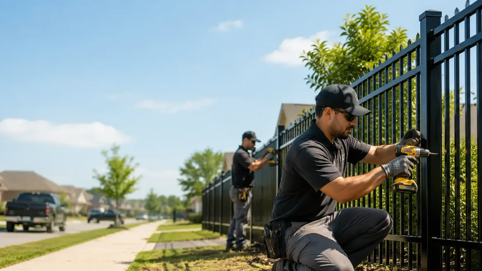 Metal Fence Installation in Emmett, MI